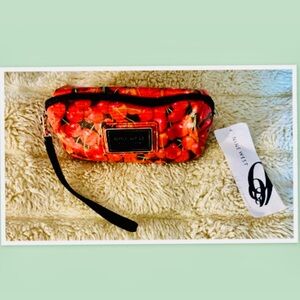 Nine West Cherry Print Cosmetic Zip Bag
